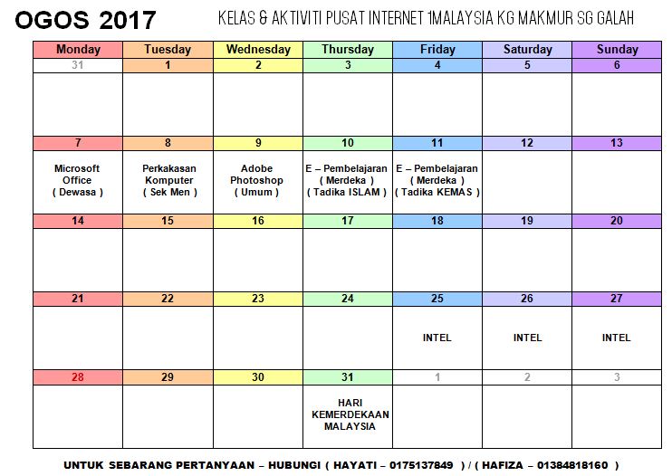 Masterplan Ogos 2017