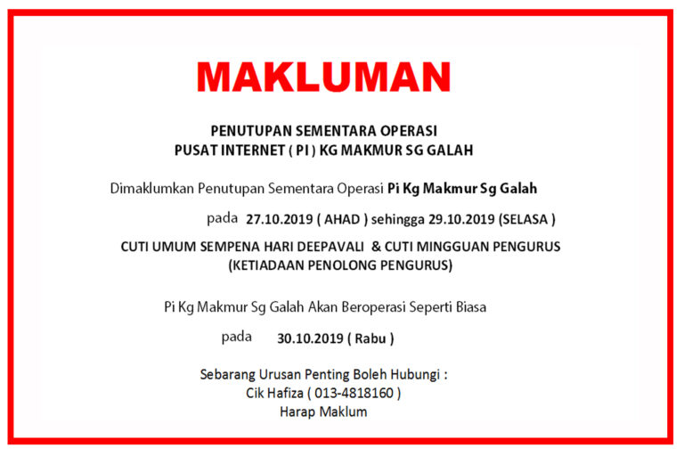 notis tutup