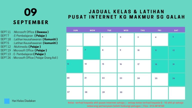 kelas bulan september