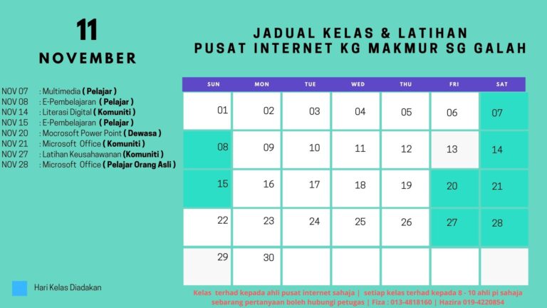 Purple Orange Neon Blue Geometric Colorful Daily Calendar